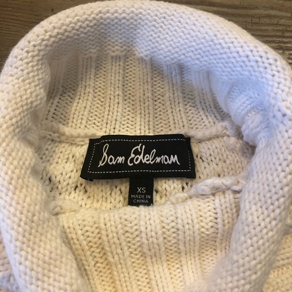 Sam Edelman Milla Sweater Crop Top - Picture 5 of 7